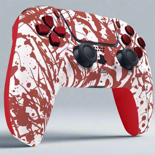 GOAT Blood Sacrifice Custom PS5 controller front view