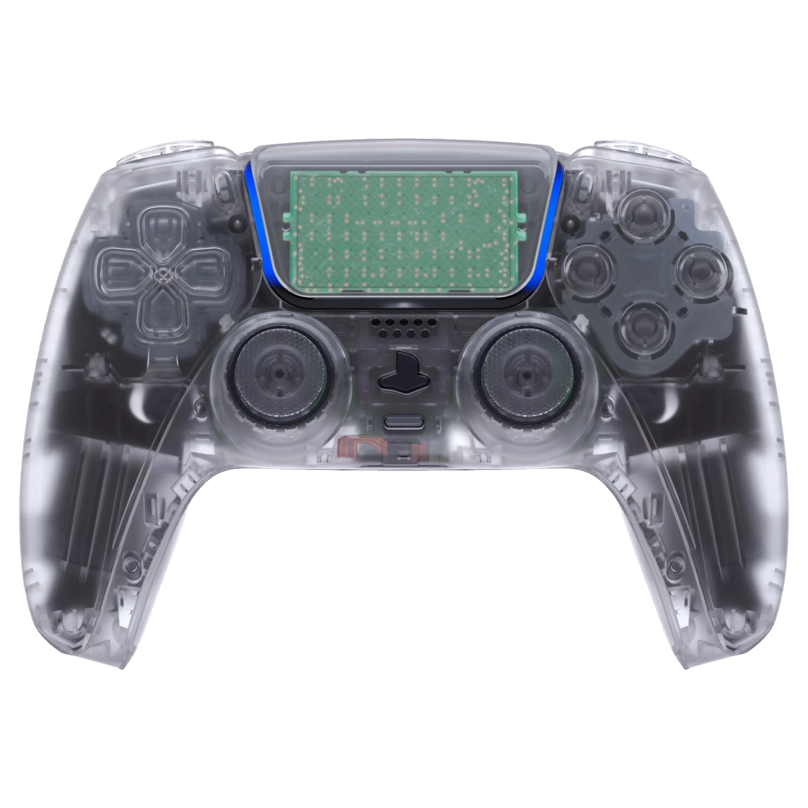 GOAT transparent custom PS5 controller