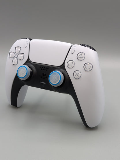 Thumbstick Topper - White and Blue (2 pack)