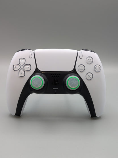 Thumbstick Topper  - White and Green (2 pack)