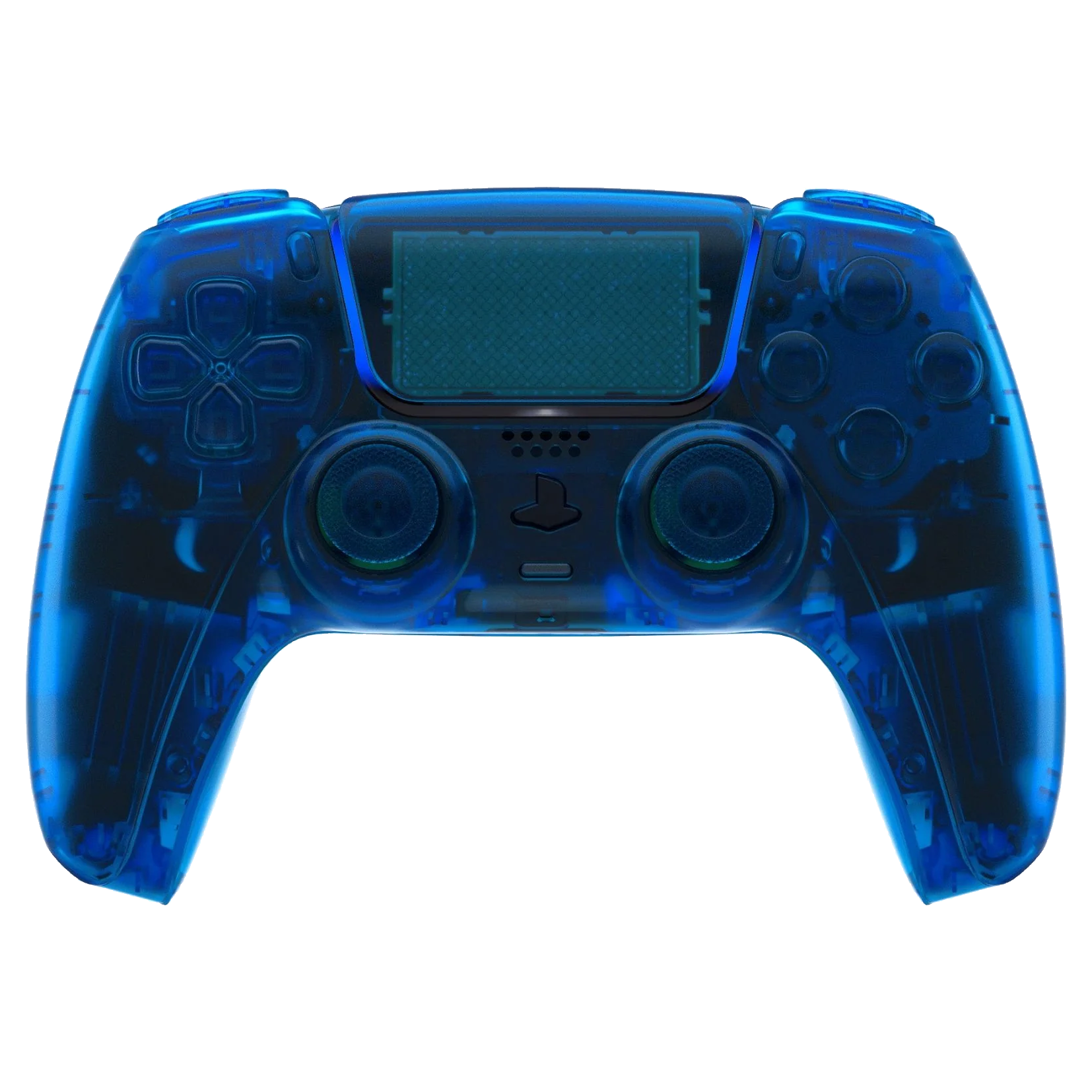 GOAT transparent Blue custom PS5 controller