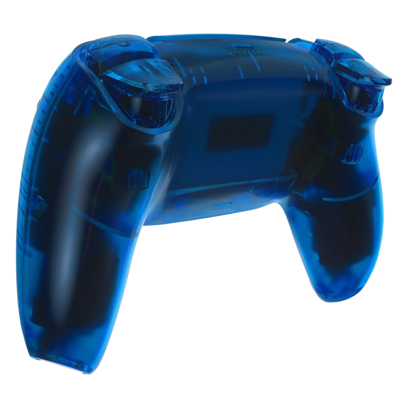 GOAT transparent Blue custom PS5 controller