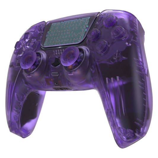 Transparent Purple PlayStation 5 Controller