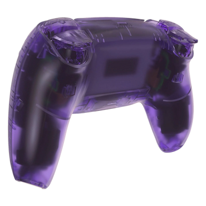 GOAT transparent purple custom PS5 controller