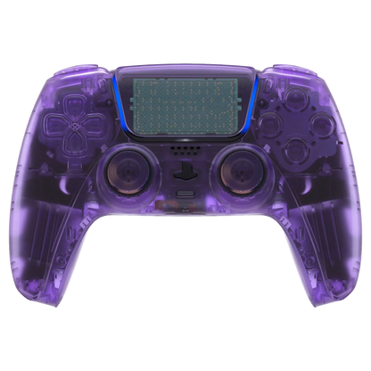 GOAT transparent purple custom PS5 controller